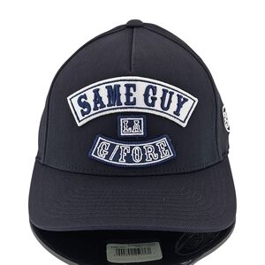 G/FORE Hat Cap Snap Back Men Onyx Stretch Twill Hat Golf Logo Preppy Outdoor